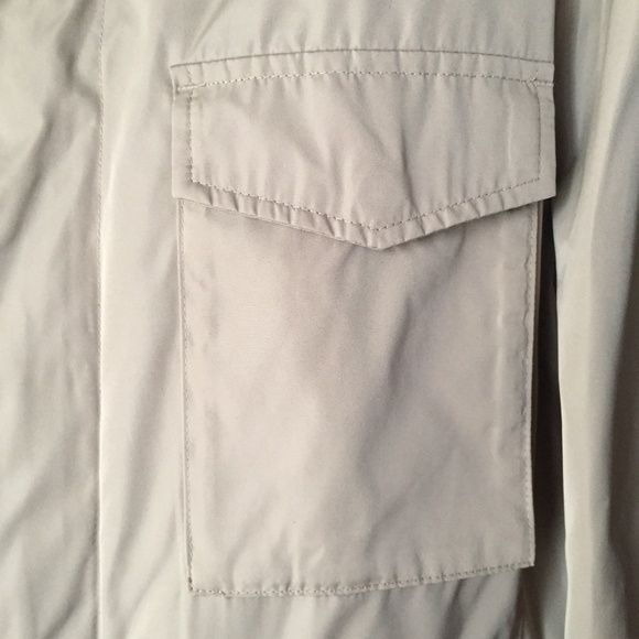 Michael Kors Beige Color Rain Jacket, Size L - Picture 5 of 8